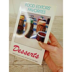 Desserts‎ Food Editors' Favorites Recipes VTG 1988 MADD Special Edition Cookbook